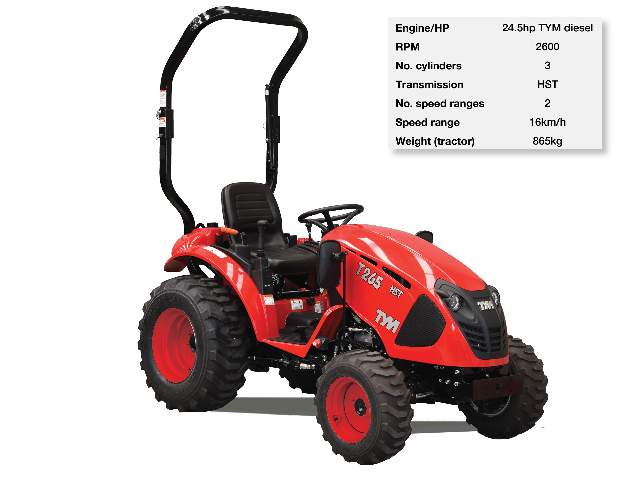 T265 Compact Tractor